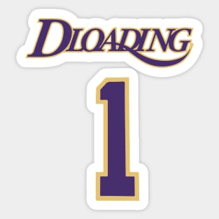 DLOADING Deangelo Russell 1 Sticker